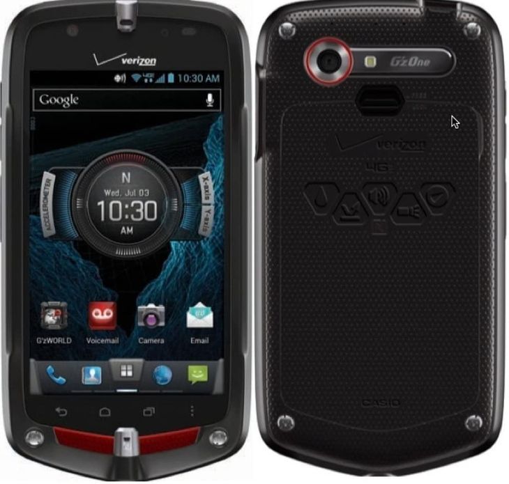 G'zOne Commando 4G from 2013 is the latest Casio smartphone