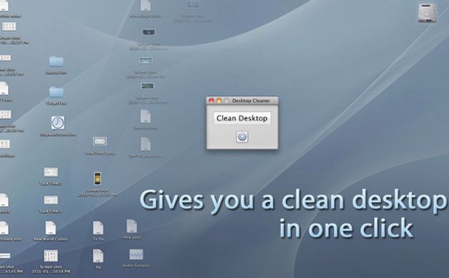automatic desktop cleaner