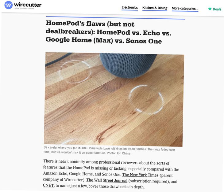 homepod wirecutter