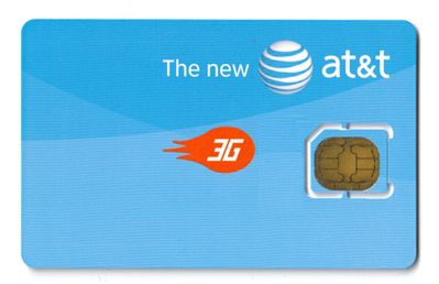 Karta Micro SIM z amerykańskiej sieci AT&T
