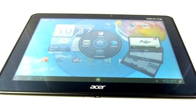 Acer a510 не работает сенсор