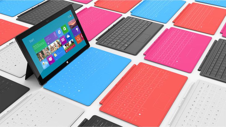 Microsoft Surface (fot. microsoft)