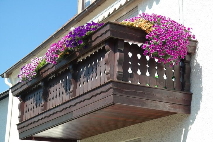 Balustrady balkonowe drewniane 
