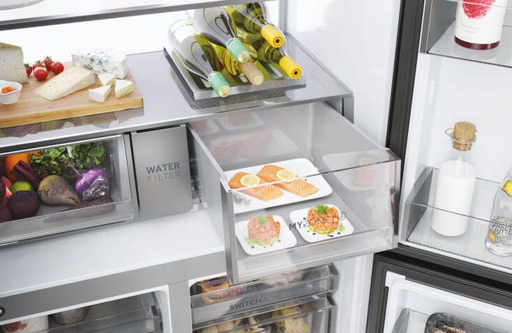 lodówka firmy Haier Multidoor 7 HCR7918EIMB