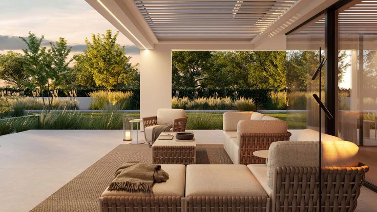 aranżacja ogrodu przy płocie projekt domu HomeKoncept 126 KRX1288