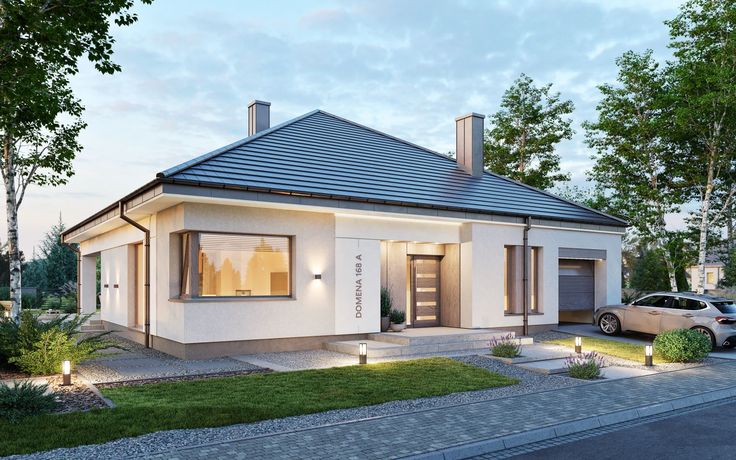 Projekt domu Domena 168 A WRW1434