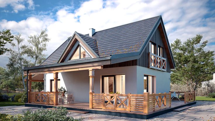 Projekt domu Koniczynka