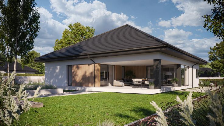 Projekt domu NewHouse 761 w3 KRZ1132