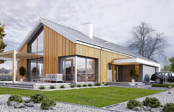 projekt domu Wymarzony 4 WAH1895_zewnątrz