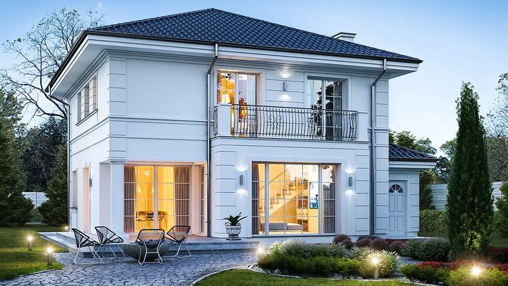 Projekt domu Willa diamentowa WAH1868