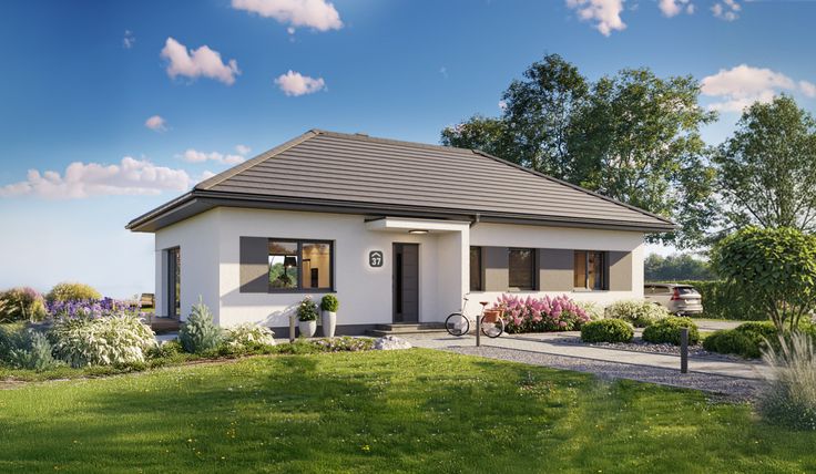 dom prefabrykowany bergen 110 wersja bazowa