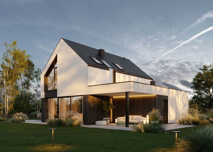 okna dachowe projekt domu HomeKoncept 101 G1 KRX1205