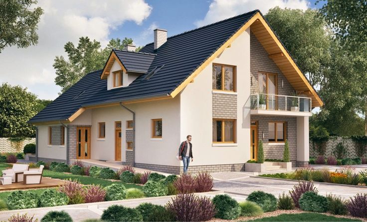 projekt domu BS-56 dwulokalowy JGC1218