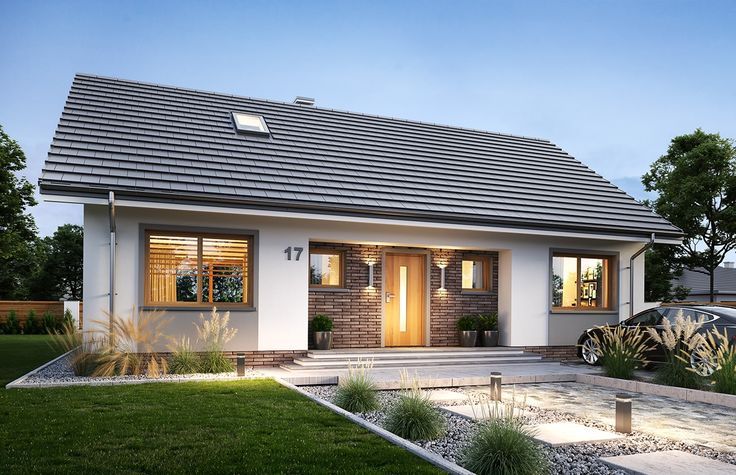 projekt domu Ekonomiczny 2 WAH2039