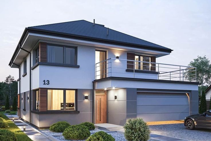 projekt domu Helios wariant C WAH1604