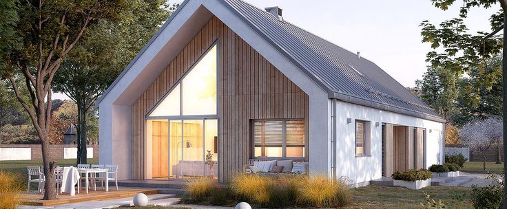 Projekt domu w stylu nowoczesnej stodoły