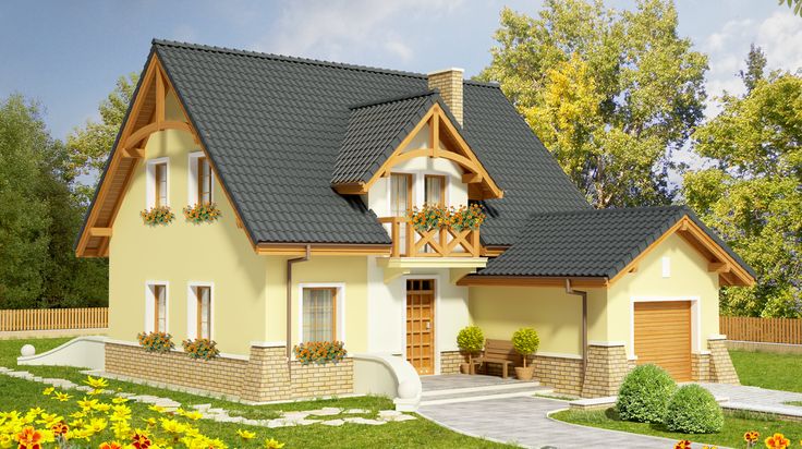Projekt Domu Fiolek G1 131 54 M Koszt Budowy Extradom