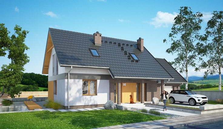 Projekt domu Familiaris II G1 98,85 m² - EXTRADOM