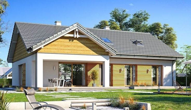 Projekt domu Parterowy 3 wariant B 122,77 m² - EXTRADOM