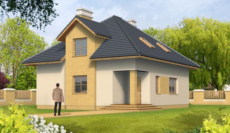 Projekt domu JM 107 146,89 m² - EXTRADOM