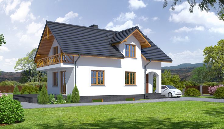 Projekt Domu Osiek Wąski 9-01 95,13 M² - Extradom