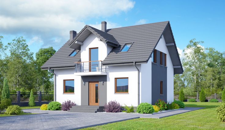 Projekt domu Darkowo m1 108,77 m² - EXTRADOM