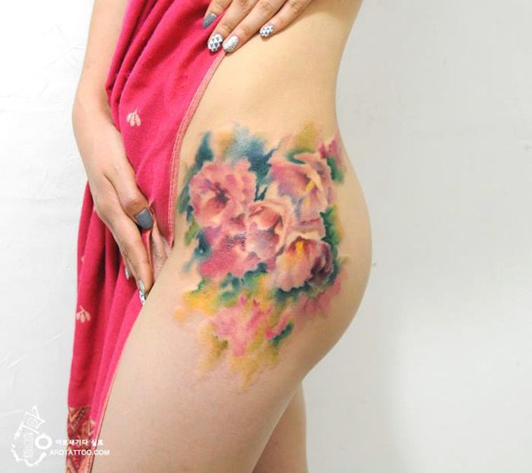 kwiatowe-tatuaze-koreanskiego-artysty (2)