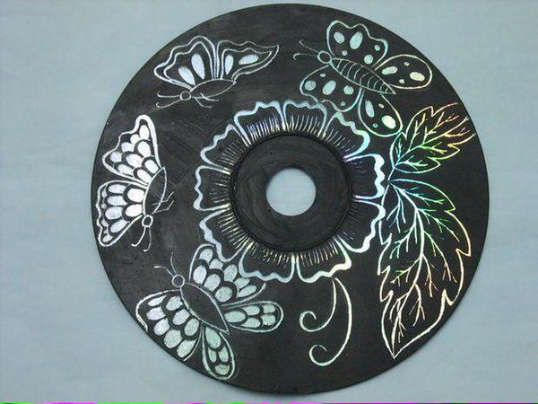 DIY mandala na plycie CD (7)