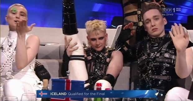 Islandia przeszła do finału Eurowizji
