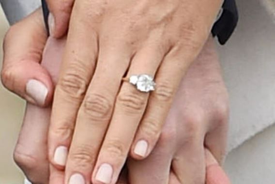 Meghan zmieniła pierścionek zaręczynow