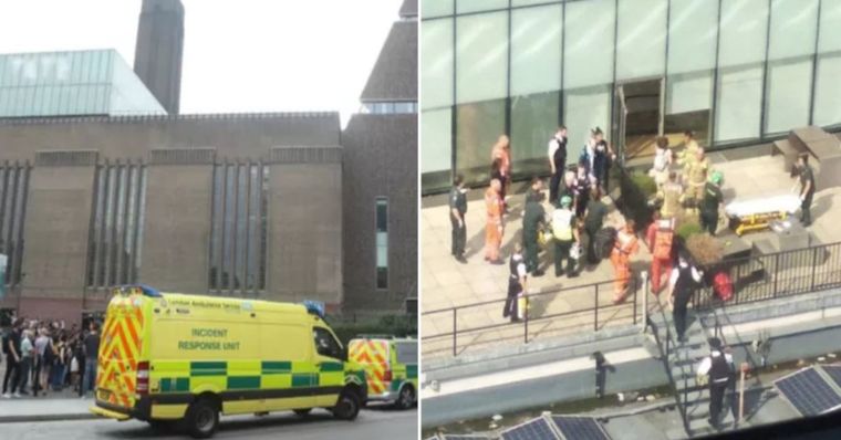 relacje świadków ataku na 6-latka w Tate Modern