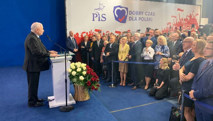 Kaczyński o oficjalnym wyniku PiS