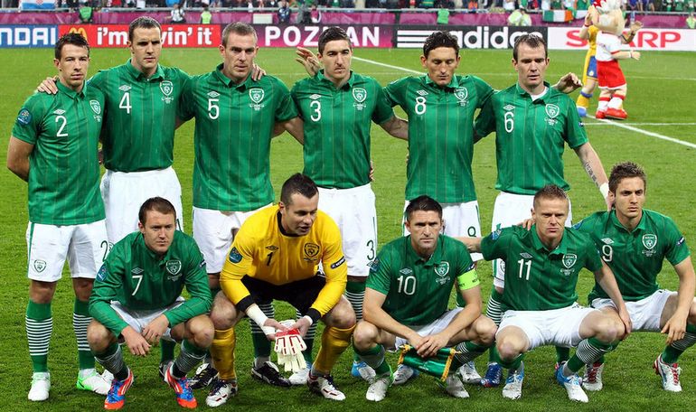 Aż 13 członków kadry Irlandii na Euro 2012 może zagrać w niedzielę z Polską