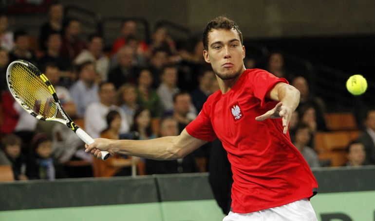 Jerzy Janowicz w Zielonej Górze walczył nie tylko z rywalem, ale także z gorączką