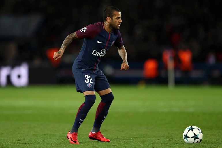 Na zdjęciu: Dani Alves. Fot. Getty Images/Catherine Ivill