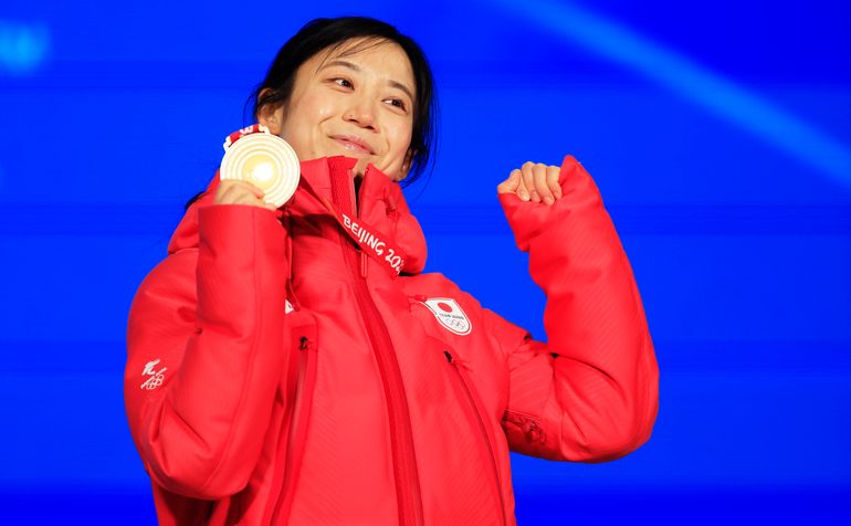 Miho Takagi (fot. EPA/Alex Plavevski)