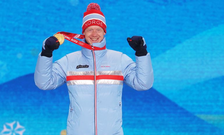 Johannes Thingnes Boe (fot. EPA/Maxim Shipenkov)