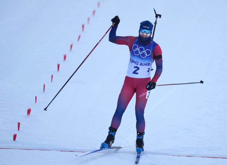 Marte Olsbu Roeiseland (fot. EPA/Martin Divisek)