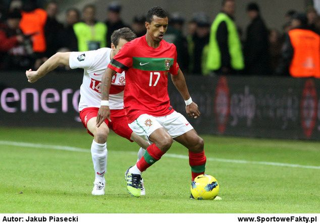 Nani zagrał już niemal 80 spotkań w reprezentacji Portugalii