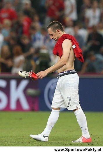 Franck Ribery znacznie lepiej wspomina Euro 2012 aniżeli mundial 2010