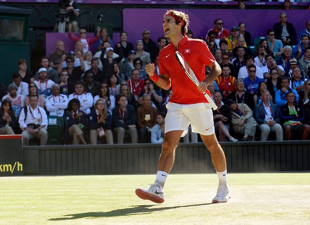 Federer staje się innym tenisistą, gdy pod stopami ma londyńską trawę