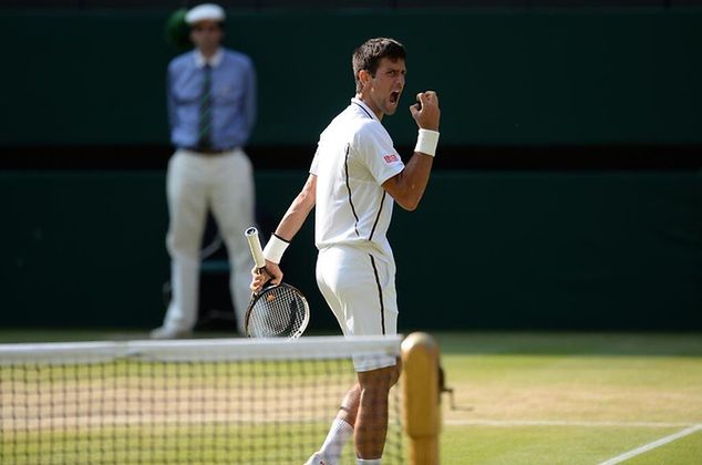 Novak Djoković został pierwszym finalistą 127. edycji Wimbledonu (Foto: Twitter)