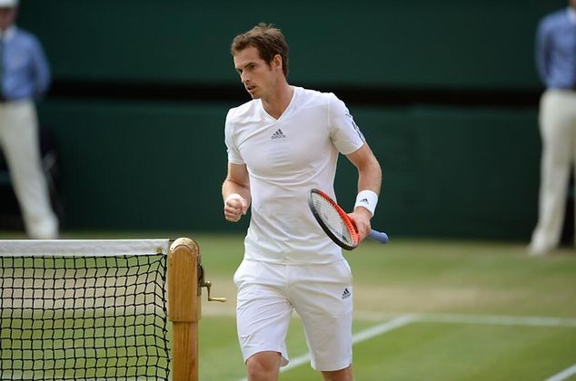 Andy Murray wygrał III seta. Czy Jerzy Janowicz powróci jeszcze do gry? (foto: Twitter)