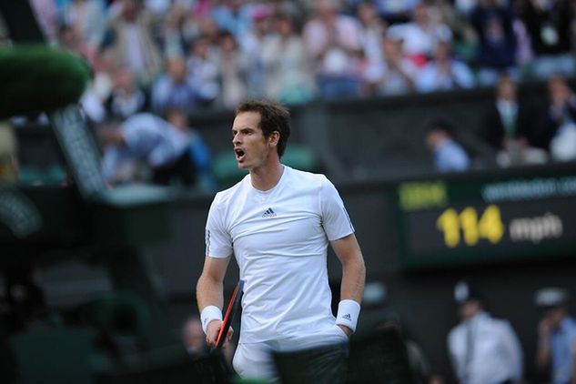 Andy Murray trzy gemy od finału Wimbledonu. Czy Polak odrobi stratę? (foto: Twitter)