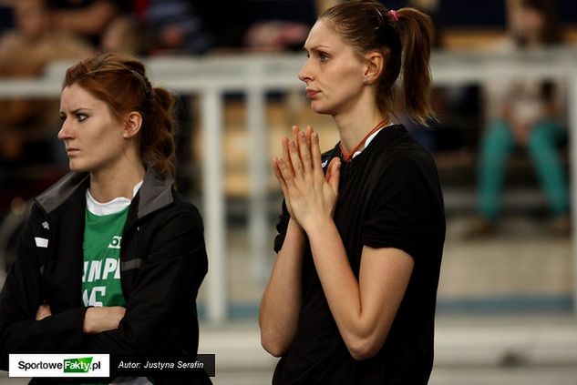 Joanna Kaczor (z prawej) w Impelu Wrocław spisuje się znakomicie. Miejmy nadzieję, że swoją dobrą dyspozycję przeniesie również do reprezentacji Polski