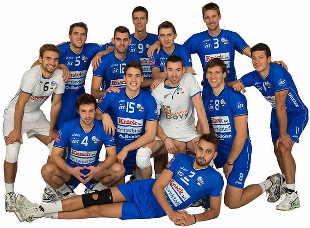 Ekipa Knacka jeszcze nie przegrała w Lidze Mistrzów 2013/14 (fot: knackvolley.be)