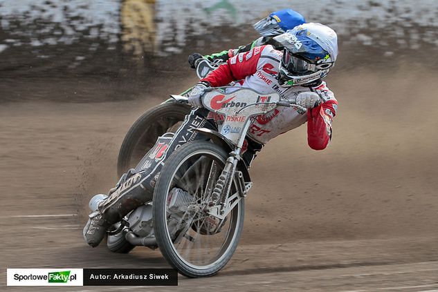 Adrian Gomólski świetnie spisał się podczas pierwszego meczu w Gnieźnie