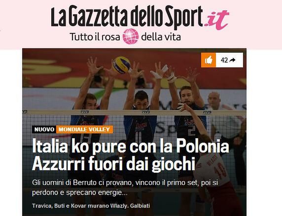 La Gazetta dello Sport