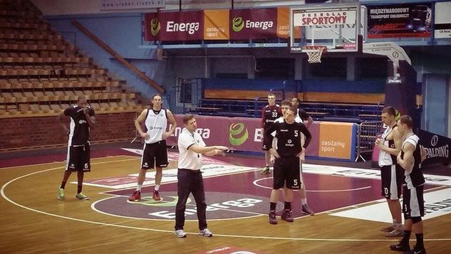 Drago Pasalić trenuje już z zespołem Energi Czarnych (fot. Facebook ECS)