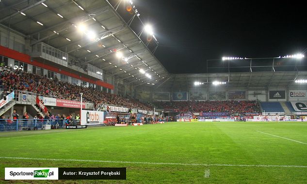 Gliwicki stadion przyciąga coraz więcej osób po znakomitych wynikach Piasta